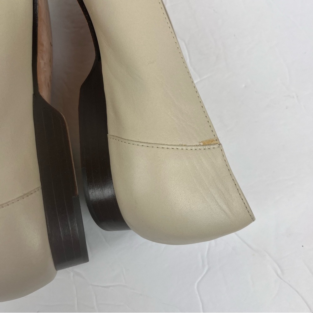 Talbots cream flat loafer shoe in woman’s 8.5 - Picture 11 of 11